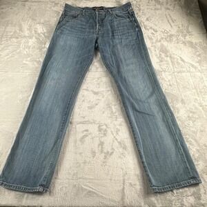 Lucky Brand 221 Original Straight Jeans Mens 36x32 Blue Streetwear Y2K